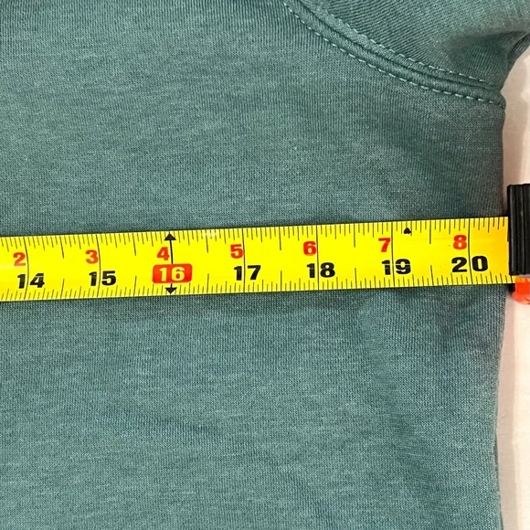 Carhartt Relax Fit Dark Teal Pullover Hoodie with Logo Sz.Sm. (4-6) NWT #70 - Picture 5 of 7